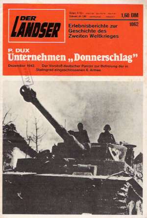 UNTERNEHMEN ""DONNERSCHLAG"" - DER LANDSER
