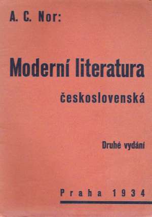 MODERNÍ LITERATURA ČESKOSLOVENSKÁ - Nor. A.C.