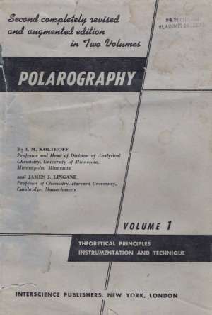POLAROGRAPHY - Kolthoff I.M.