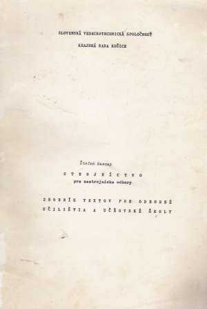 STROJNÍCTVO - Kassay Š.