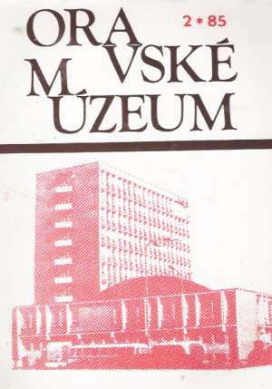 ORAVSKÉ MÚZEUM 2/1985