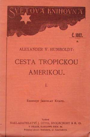 CESTA TROPICKOU AMERICKOU I. - Humboldt V. A.