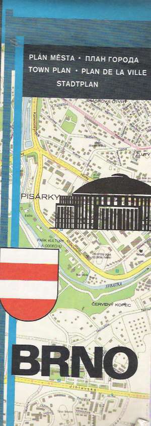 PLÁN MĚSTA BRNO - Kolektív autorov