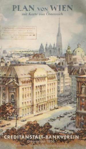PLAN VON WIEN MIT KARTE VON OSTERREICH - Kolektív autorov