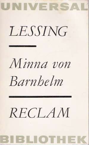 MINNA VON BARNHELM - Lessing G.E.