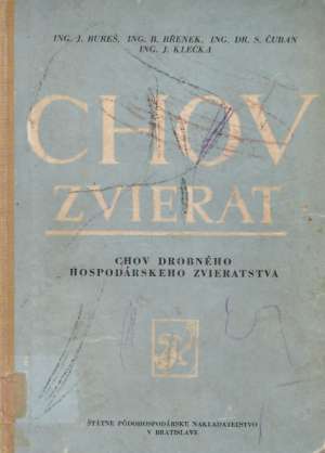 CHOV ZVIERAT - Bureš J. a kol.