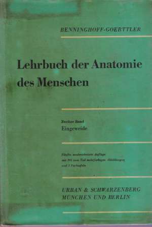 LEHRBUCH DER ANATOMIE DES MENSCHEN - Kolektív autorov