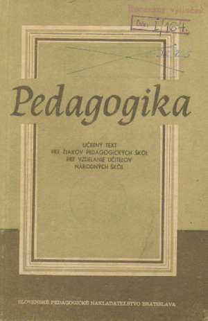 PEDAGOGIKA - Kopecký J.