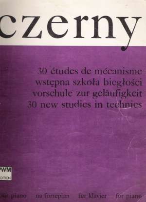 WSTEPNA SZKOLA BIEGLOŚCI - Czerny C.