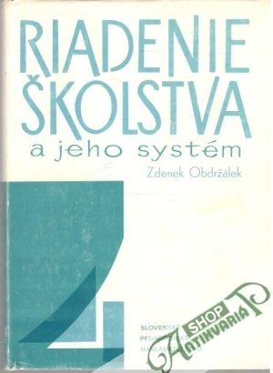 Riadenie školstva a jeho systém - Obdržálek Zdenek