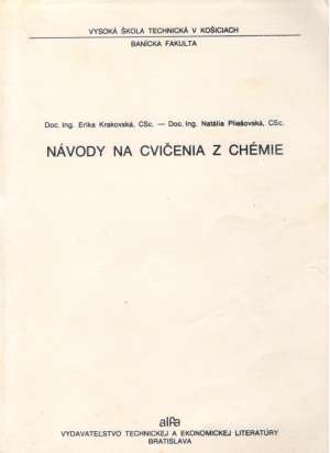 NÁVODY NA CVIČENIA Z CHÉMIE - Krakovská E.