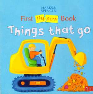 FIRST JIG SAW BOOK - THINGS THAT GO - Kol.