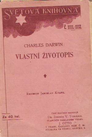 VLASTNÍ ŽIVOTOPIS - Darwin Charles