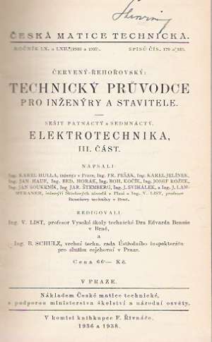 TECHNICKÝ PRÚVODCE PRO INŽENÝRY A STAVITELÉ III. - Kolektív autorov