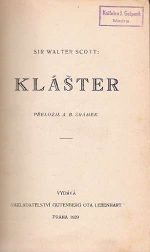 KLÁŠTER II. - Scott W.