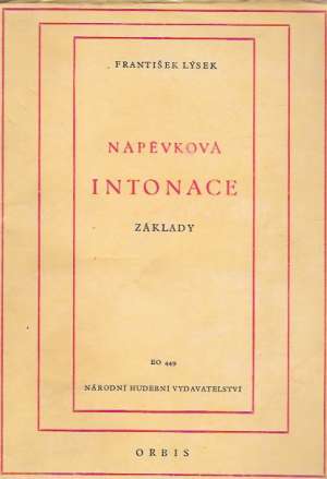 NÁPĚVKOVÁ INTONACE - ZÁKLADY - Lýsek F.