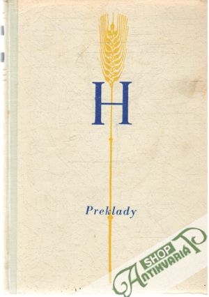 Preklady - Hviezdoslav Pavol Országh