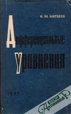 Diferenciaľnye uravnenia - Matveev H.M.