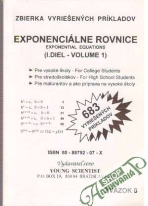 Exponenciálne rovnice I.diel - Olejár Marián