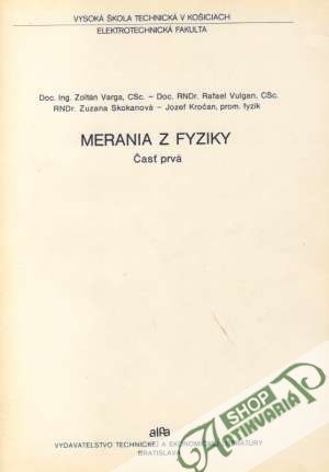 Merania z fyziky I. - Varga Zoltán