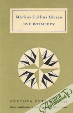 Dvě rozmluvy - Cicero Markus Tullius