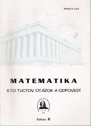 MATEMATIKA - Rozina Vladimír a kol.