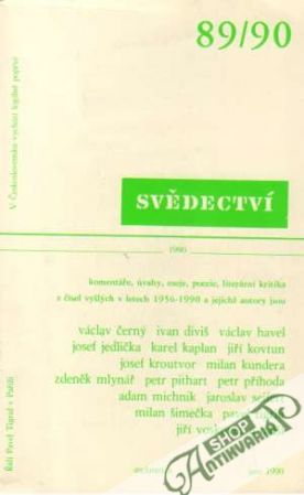 Svědectví 89/90 - Kolektív autorov