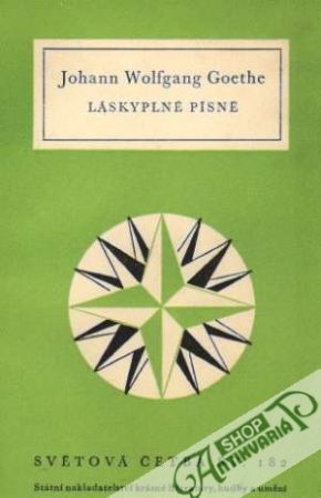 Láskyplné písně - Goethe Johann Wolfgang