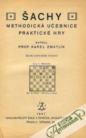 Šachy - Zmatlík Karel