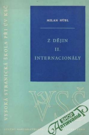 Z dějin II. internacionály - Hubl Milan