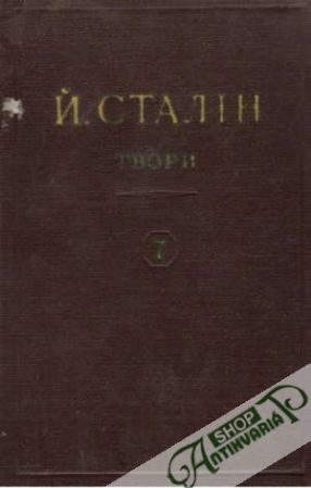 Sačinenja / Tvori 7. - Stalin Josif Vissarionovič