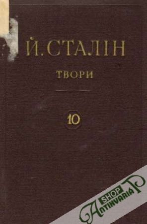 Sačinenja 10. - Stalin Josif Vissarionovič